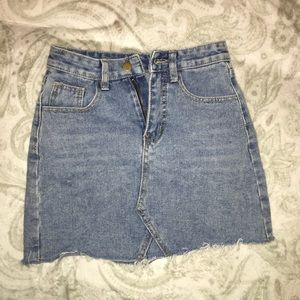 Jean Skirt